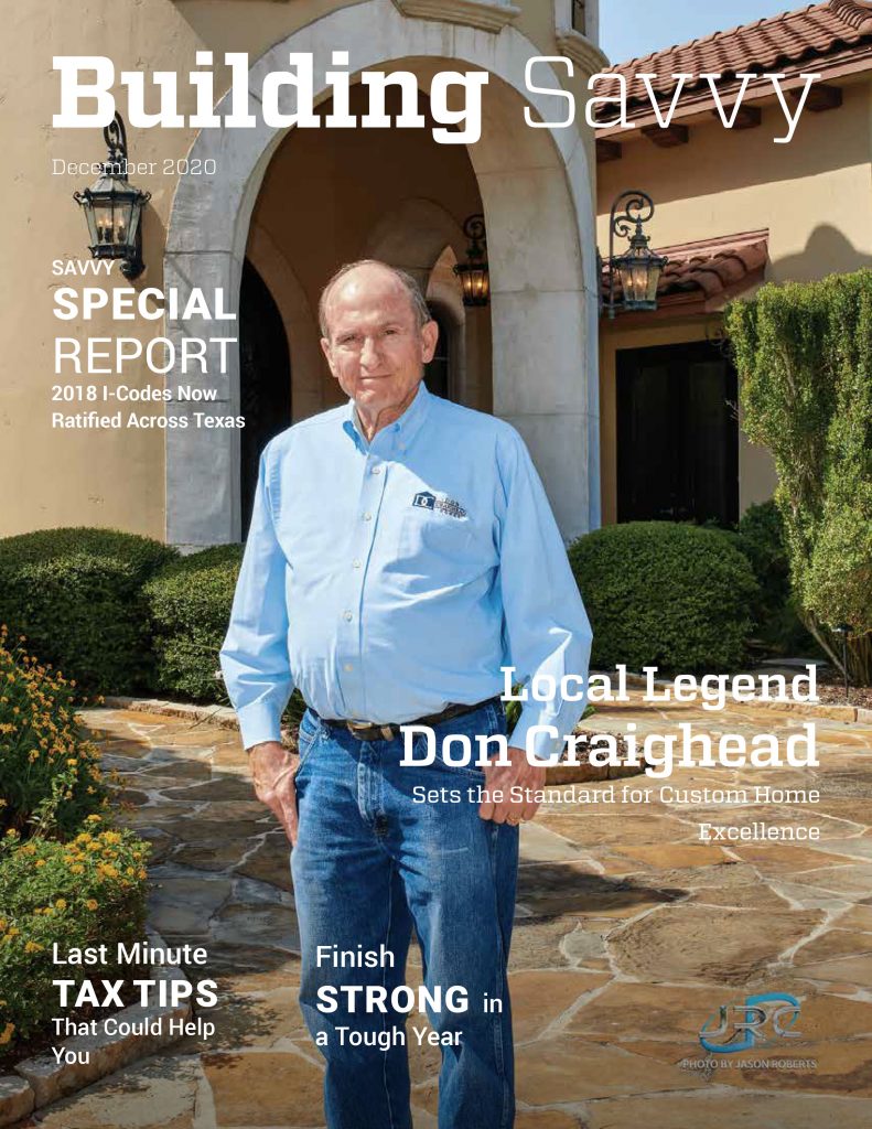 December 2020 Building Savvy