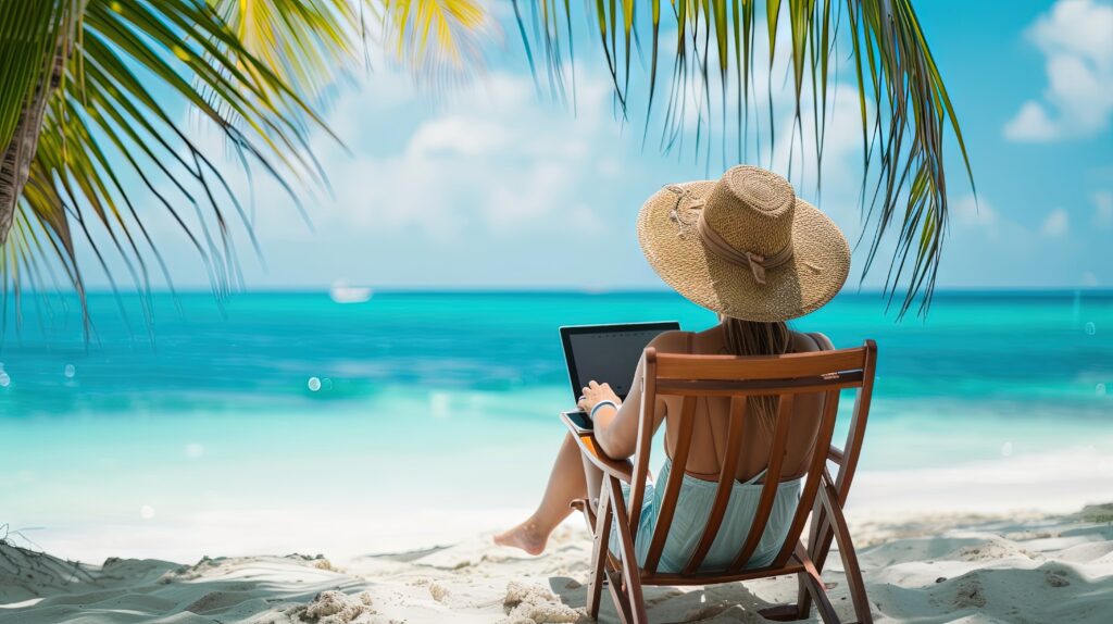 Working on Vacation Tax Tips